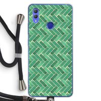 Moroccan tiles 2: Honor Note 10 Transparant Hoesje met koord