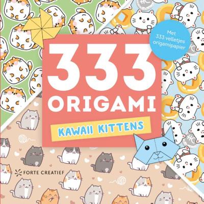 333 Origami Kawaii Kittens (Paperback)