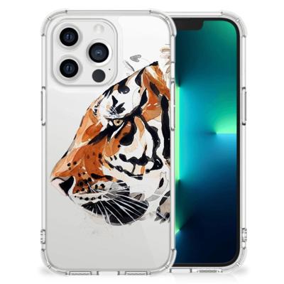 Back Cover Apple iPhone 13 Pro Watercolor Tiger Back Cover Apple iPhone 13 Pro Watercolor Tiger