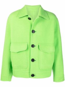 AMI Paris surchemise en polaire - Vert