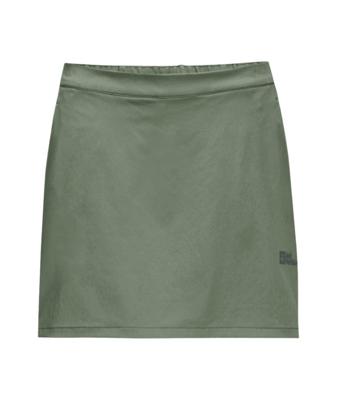 Jack wolfskin Hiking Alpine Skort Rok Dames Eucalyptus 44