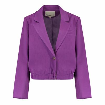 Harper & Yve - Paars | Dames | Jasje | Paars | XS | regular | Kamst mode