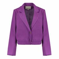 Harper & Yve - Paars | Dames | Jasje | Paars | XS | regular | Kamst mode