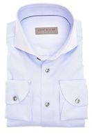 John Miller Tailored Fit Overhemd lichtblauw, Motief - thumbnail