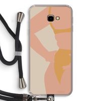 Bikini body: Samsung Galaxy J4 Plus Transparant Hoesje met koord