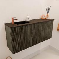 Toiletmeubel Mondiaz Joya | 90 cm | Meubelkleur Shadow | Faye wastafel Urban Links | 1 kraangat Toiletmeubel Mondiaz Joya | 90 cm | Meubelkleur Shadow | Faye wastafel Urban Links | 1 kraangat