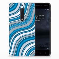 Nokia 5 | TPU bumper | Waves Blue