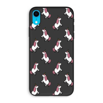 Eenhoorns overal: iPhone XR Biologisch afbreekbaar hoesje