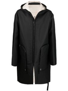 Rick Owens DRKSHDW parka Strobe à coupe longue - Noir