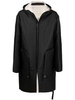 Rick Owens DRKSHDW parka Strobe à coupe longue - Noir