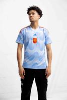 Spanje Uit Shirt Senior 2022-2023 - Maat S - Kleur: RoodGeelBlauw | Soccerfanshop