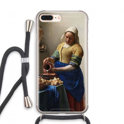 The Milkmaid: iPhone 7 PLUS Transparant Hoesje met koord