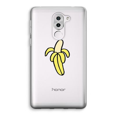 Banana: Honor 6X Transparant Hoesje