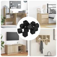 Ladehouder 6792 pcs Zwart 15 x 15 x 15mm PP Copolymeer