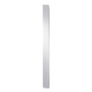 Vasco Beams Mono designradiator aluminium verticaal 1800x150mm 671W - aansluiting 0066 zwart structuur (RAL9005) 112580150180000669005-0000