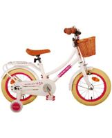 Volare excellent kinderfiets - meisjes - 14 inch - wit Volare excellent kinderfiets - meisjes - 14 inch - wit