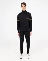 Cruyff Minnow Trainingspak Heren Zwart/Goud - Maat XS - Kleur: GoudZwart | Soccerfanshop - thumbnail