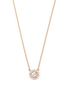 ROSEKEY collier en or rose 18ct pavé de diamants