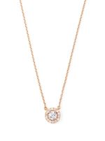 ROSEKEY collier en or rose 18ct pavé de diamants