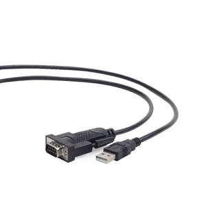 Gembird UAS-DB9M-02 USB naar Serieel kabeladapter/verloopstukje