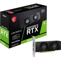 Grafische kaart - MSI - GEFORCE RTX 3050 LP 6G OC NVIDIA 6 GB GDDR6