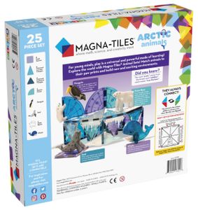 Magna-Tiles - Clear Colors - Arctic 25-delig