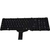 Notebook keyboard for Toshiba Satellite C650 L650 L670 L750 L750D L775 L755 black - thumbnail
