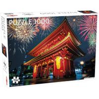 Puzzel Around the World: Temple in Asakusa, Japan Puzzel