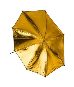BRESSER SM-10 Paraplu goud/wit/zwart 109 cm
