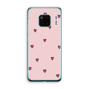 Hartjes: Huawei Mate 20 Pro Transparant Hoesje