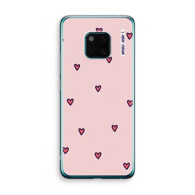 Hartjes: Huawei Mate 20 Pro Transparant Hoesje