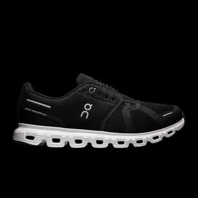 ON Cloud 6 Lage Wandelschoen Heren Black | White 42,5