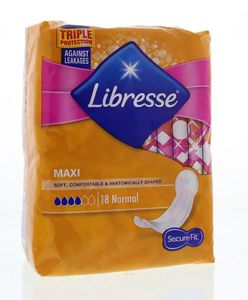 Libresse Maxi normaal (18 st)