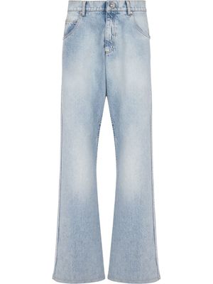 Balmain jean droit à coupe ample - Bleu