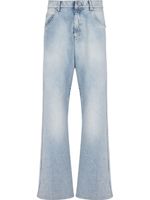 Balmain jean droit à coupe ample - Bleu