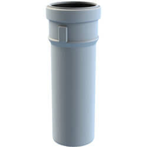 Burgerhout Safe-PP rookgasafvoerbuis Ø80 l=1000mm PP wit