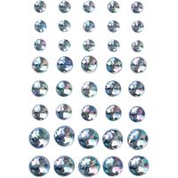 Vivi Gade Strasstenen, afm 6+8+10 mm, blauw, 40 stuk/ 1 doos