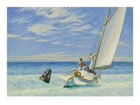 Kunstdruk Edward Hopper Ground Swell 40x30cm