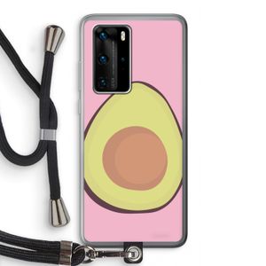 Avocado: Huawei P40 Pro Transparant Hoesje met koord