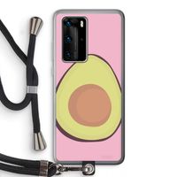 Avocado: Huawei P40 Pro Transparant Hoesje met koord