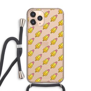 Waterijsjes: iPhone 11 Pro Transparant Hoesje met koord