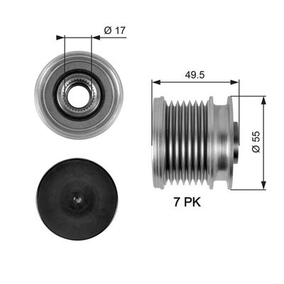 Dynamovrijloop DriveAlign® OAP7086