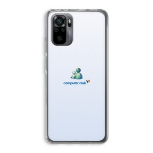 MSN: Xiaomi Redmi Note 10 Pro Transparant Hoesje