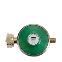 Gimeg Universele Gasdrukregelaar 1/4 Inch Links 50Mbar