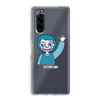 Zwaai: Sony Xperia 5 Transparant Hoesje