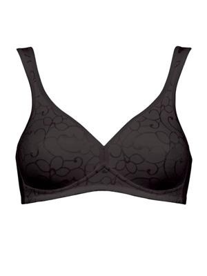 Triumph - Elegant Cotton N (zonder beugel) - zwart, Maat:95B