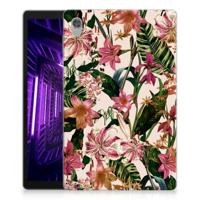 Lenovo Tab M10 HD (2de generatie) | Siliconen hoesje | Flowers