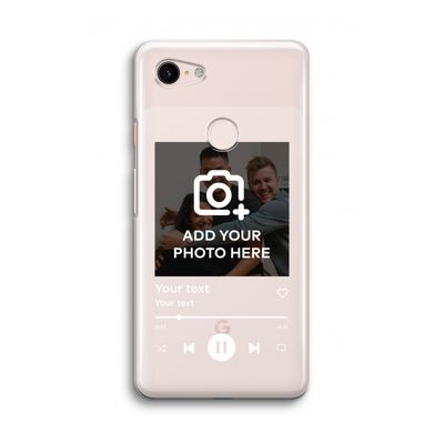 Music Player: Google Pixel 3 Transparant Hoesje