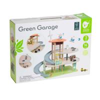 Classic World houten duurzame garage met accessoires, 19dlg.