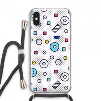 8-bit N°9: iPhone XS Max Transparant Hoesje met koord 8-bit N°9: iPhone XS Max Transparant Hoesje met koord